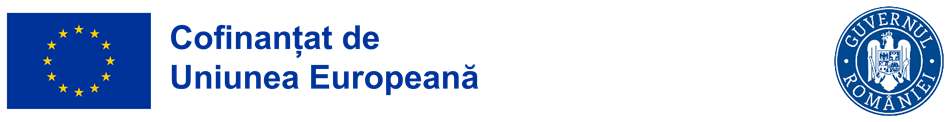 Cofinanțat de Uniunea Europeană · Guvernul României